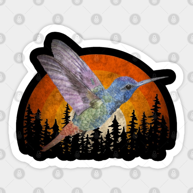 Hummingbird Sticker by Onceer